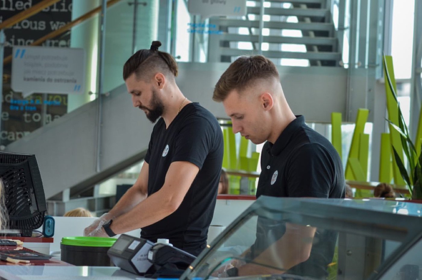 The Top Sushi team at work