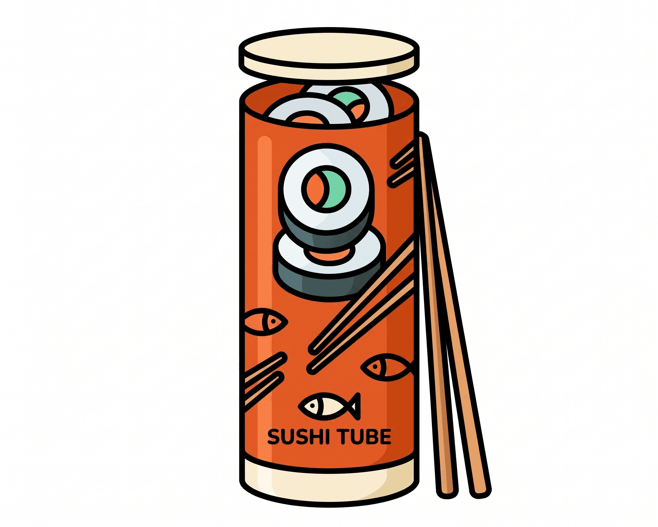 Суши в тюбике